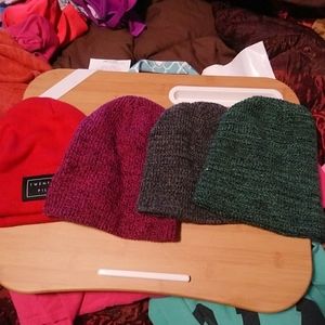 All Four beanies